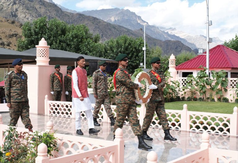 भारतीय सेना ने करगिल विजय दिवस की 26वीं वर्षगांठ मनाई