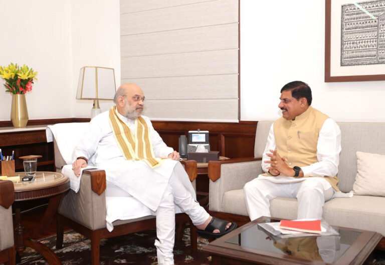 मुख्यमंत्री डॉ. यादव ने केन्द्रीय गृह मंत्री अमित शाह सहित केन्द्रीय मंत्रियों से भेंट की
