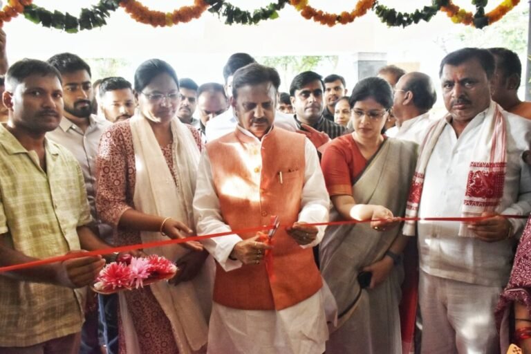 उप मुख्यमंत्री शुक्ल ने रीवा में एसडीएम हुजूर कार्यालय भवन का किया लोकार्पण