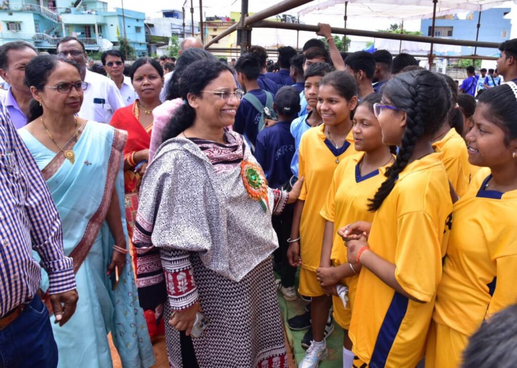 विधायक सुश्री उसेंडी ने 25वीं राज्य स्तरीय शालेय क्रीड़ा प्रतियोगिता का किया शुभारंभ