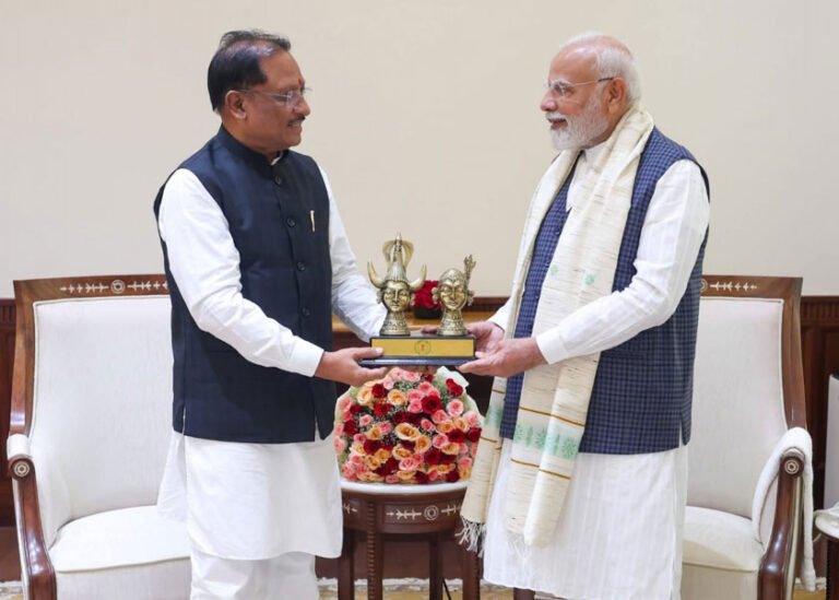 प्रधानमंत्री नरेंद्र मोदी से मिले मुख्यमंत्री साय – छत्तीसगढ़ के विकास को मिली नई रफ्तार