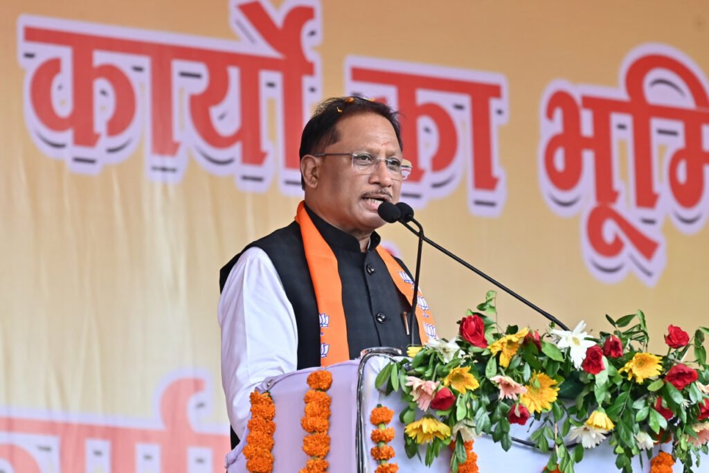 जन सुविधाओं का सतत विस्तार हमारी प्राथमिकता: मुख्यमंत्री विष्णुदेव साय