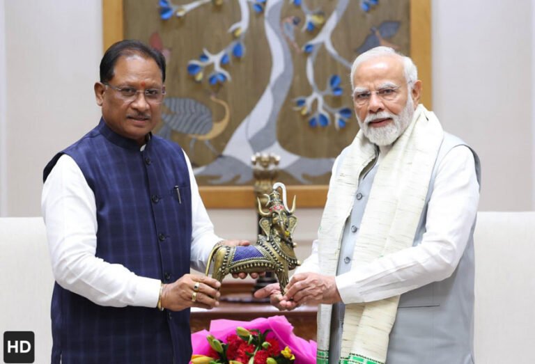 भारत की अर्थव्यवस्था पर वैश्विक मुहर – मुख्यमंत्री साय ने S&P अपग्रेड पर प्रधानमंत्री नरेंद्र मोदी को दी बधाई