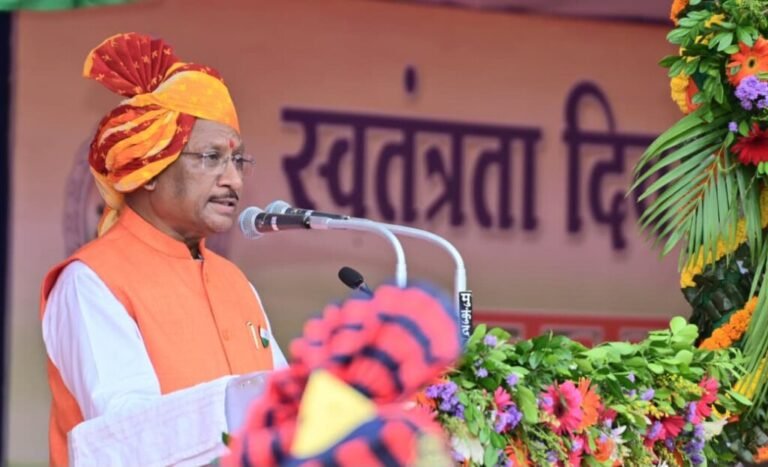 स्वतंत्रता दिवस-2025 : मुख्यमंत्री विष्णु देव साय का संदेश