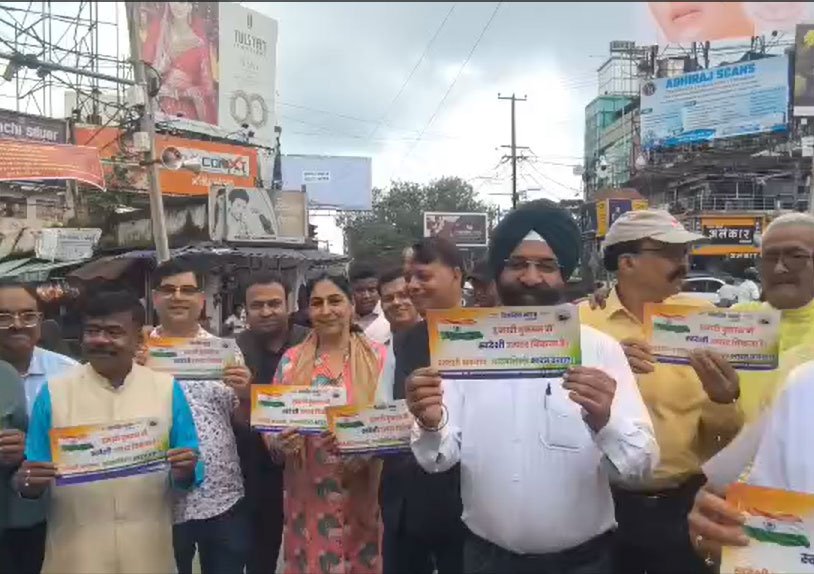 रक्षा राज्यमंत्री संजय सेठ ने शुरु किया राज्यव्यापी स्वदेशी अपनाएं भारत बनाएं अभियान