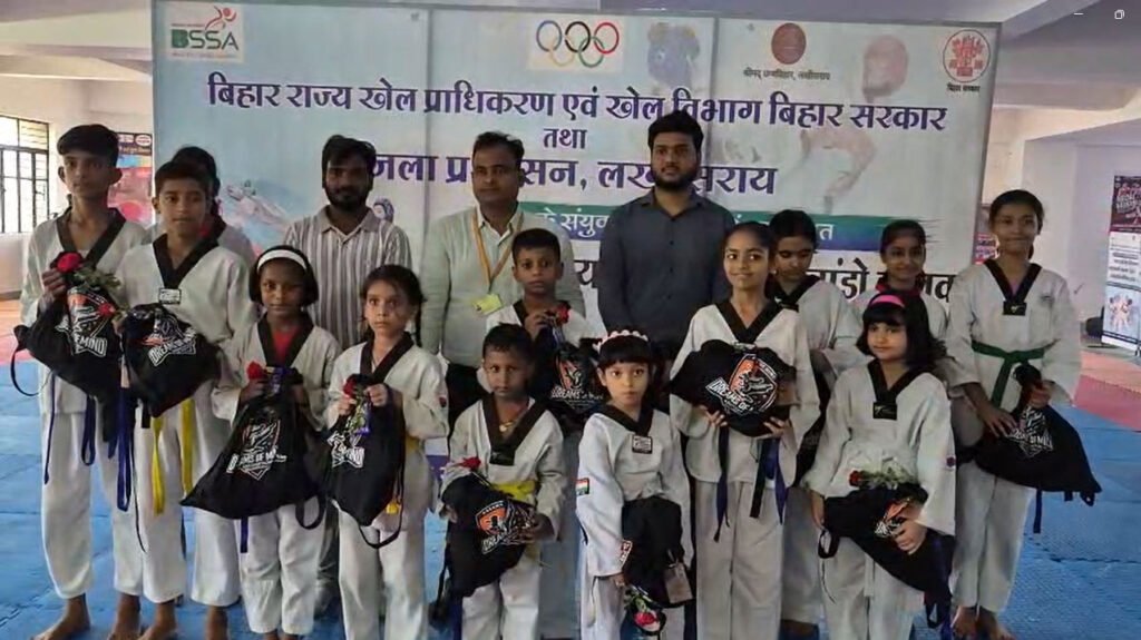 ताइक्वांडो चैंपियनशिप: 13 खिलाड़ी सिर्फ लखीसराय से