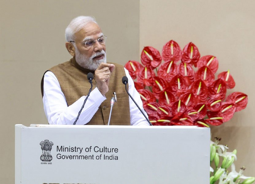 नई दिल्ली में ज्ञान भारतम् पर अंतर्राष्ट्रीय सम्मेलन में प्रधानमंत्री के संबोधन का मूल पाठ