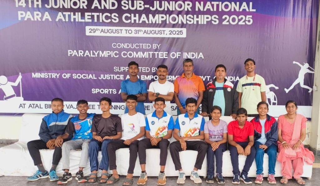 दिव्यांग खिलाड़ियों ने बढ़ाया छत्तीसगढ़ का मान