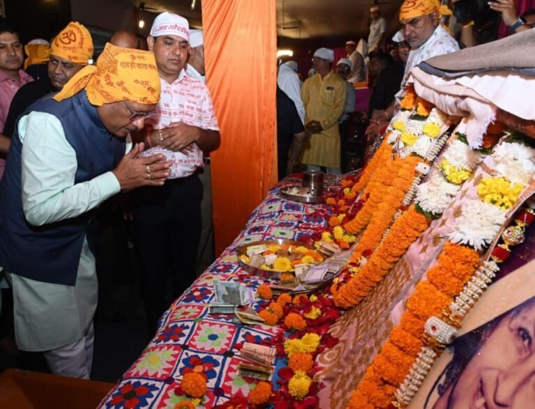 मुख्यमंत्री साय संत बाबा हरदास राम साहिब जी की बरसी महोत्सव में हुए शामिल