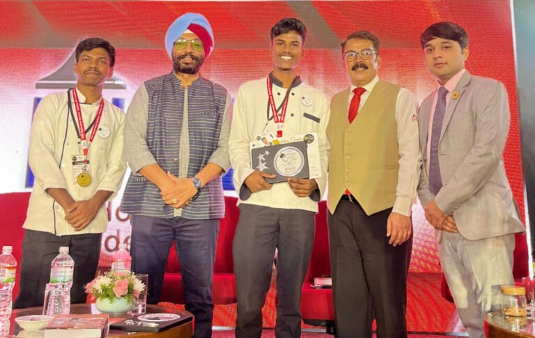 बडिंग शेफ कॉम्पिटिशन में आईएचएम रायपुर को लगातार तीसरी बार प्रथम स्थान