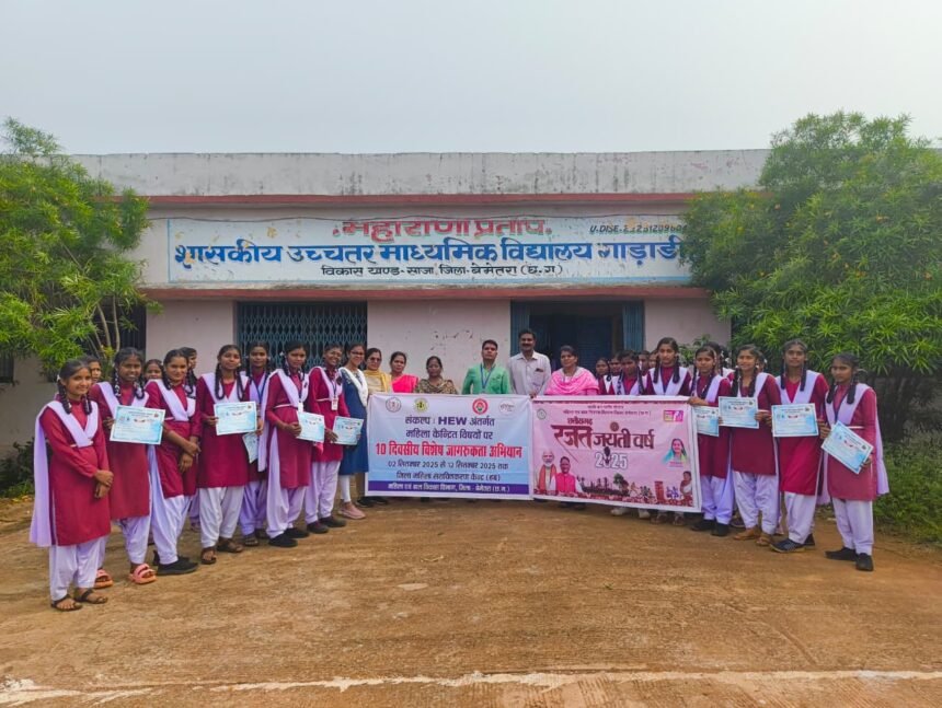 छत्तीसगढ़ में महिलाओं व किशोरियों के सशक्तिकरण के लिए SANKALP: HEW अभियान की शुरुआत