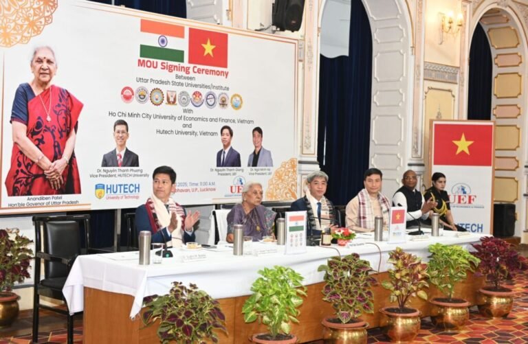 राज्यपाल की अध्यक्षता में उत्तर प्रदेश के विश्वविद्यालयों एवं वियतनाम के विश्वविद्यालयों के मध्य समझौता