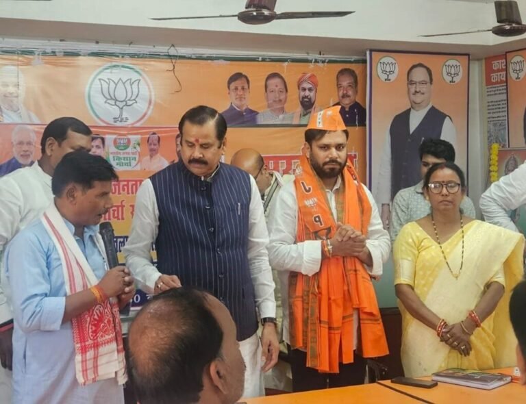 समस्तीपुर: कांग्रेस छोड़ सन्नी हजारी भाजपा में हुए शामिल