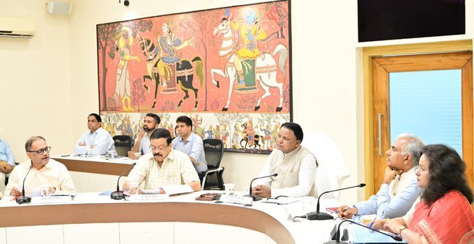 भुवनेश्वर: चक्रवात ‘मोंथा’ को लेकर सीएम मोहन चरण मांझी ने उच्चस्तरीय बैठक की