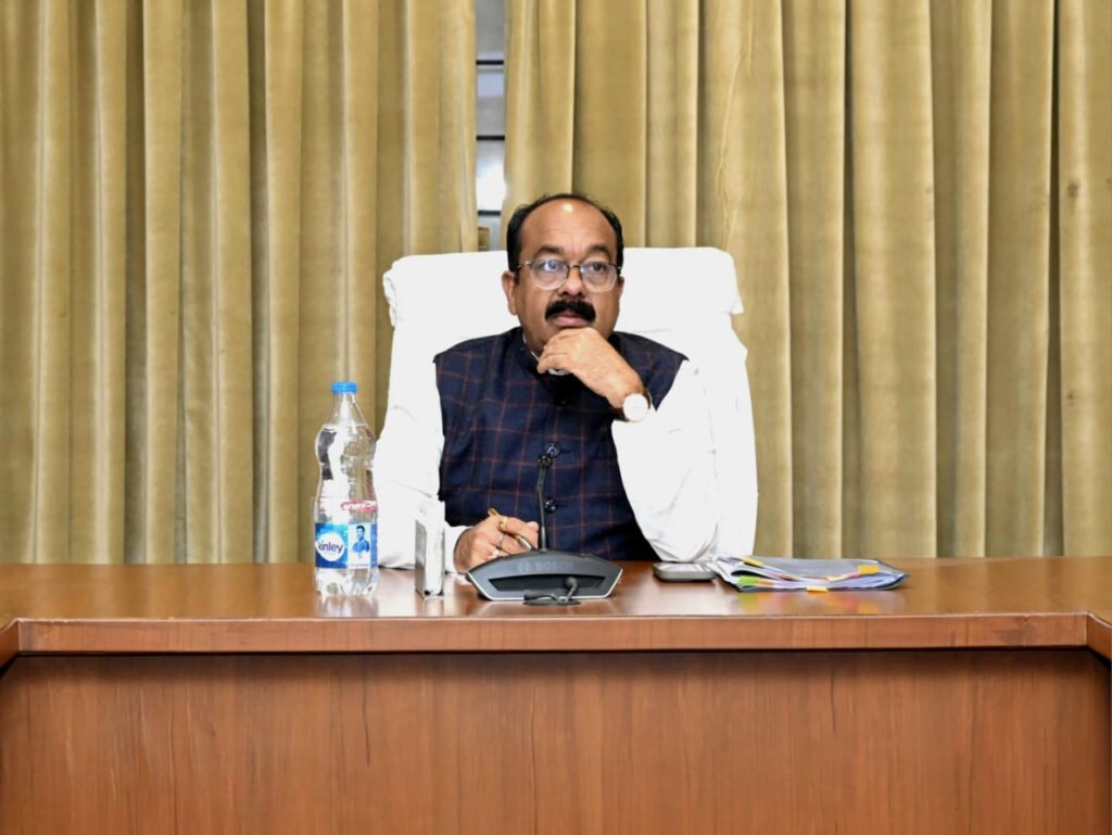 उप मुख्यमंत्री श्री अरुण साव ने नगरीय प्रशासन विभाग के कार्यों की समीक्षा की
