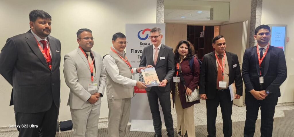 जर्मनी में विश्व की सबसे बड़े खाद्य प्रदर्शनी में उद्योग मंत्री श्री लखन लाल देवांगन ने छत्तीसगढ़ का किया प्रतिनिधित्व