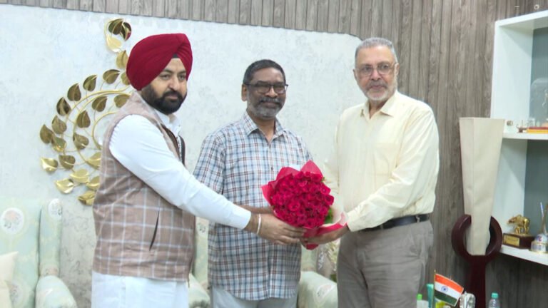 पंजाब के दो मंत्रियों ने रांची में मुख्यमंत्री हेमंत सोरेन से की मुलाकात
