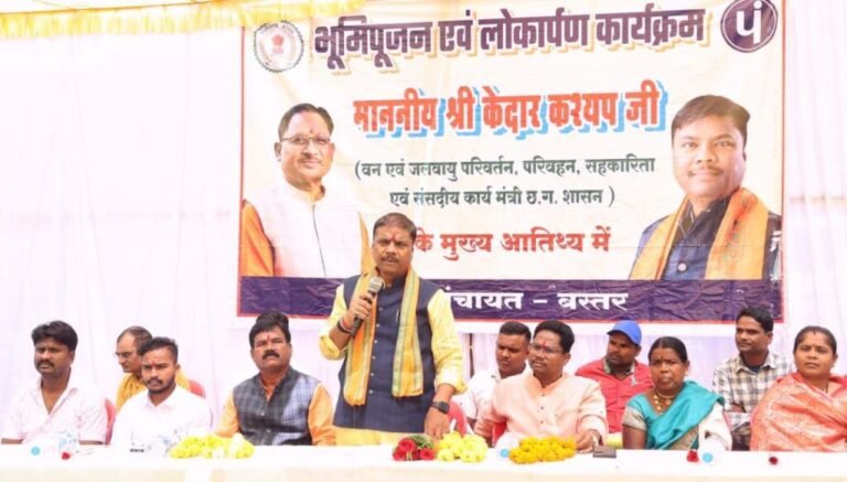 वनमंत्री ने 48 लाख रुपए से अधिक के विकास कार्यों का किया भूमिपूजन