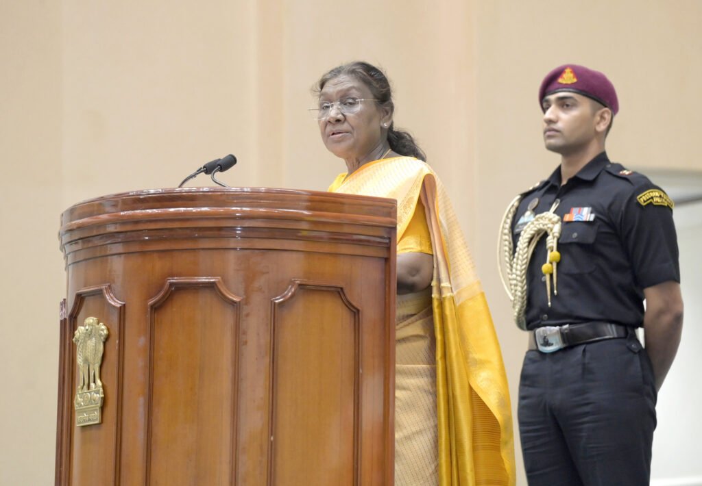 राष्ट्रपति ने ‘आदि कर्मयोगी अभियान’ पर आयोजित राष्ट्रीय सम्मेलन में भाग लिया