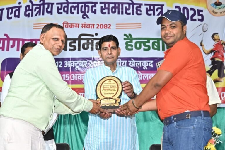 खेल शारीरिक ही नहीं बल्कि मानसिक विकास में सहायक- राजस्व मंत्री टंक राम वर्मा