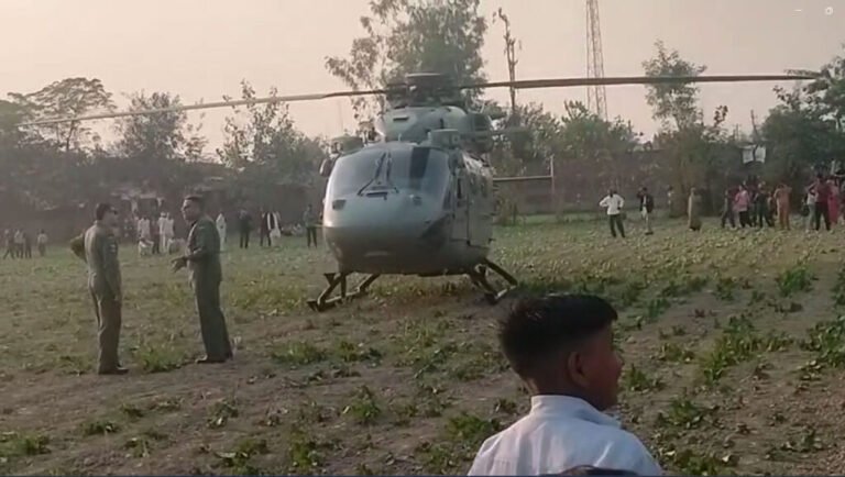 बरेली में हेलीकॉप्टर हादसा टला, पायलट की सतर्कता से बड़ा संकट टला
