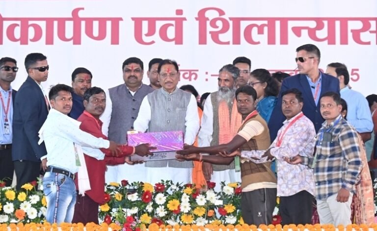 माओवाद समाप्ति की ओर, ‘नियद नेल्लानार’ योजना से ग्रामीणों को मिल रहा लाभ : मुख्यमंत्री साय