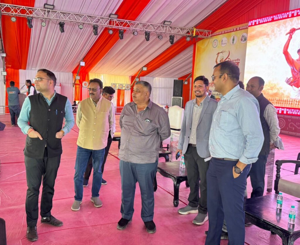 पर्यटन एवं संस्कृति मंत्री राजेश अग्रवाल ने किया राष्ट्रपति द्रौपदी मुर्मू के अम्बिकापुर दौरे की तैयारियों का निरीक्षण