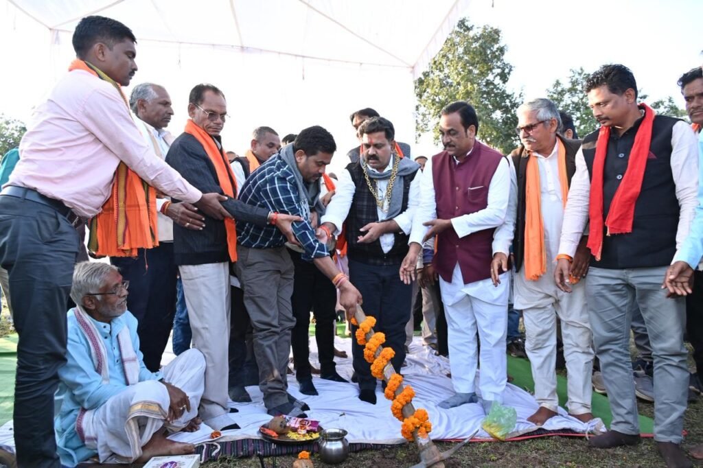 रेंगाखार जलाशय में निर्माण से वनांचल क्षेत्र के हजारों किसानों को मिलेगी सिंचाई सुविधा– उपमुख्यमंत्री विजय शर्मा