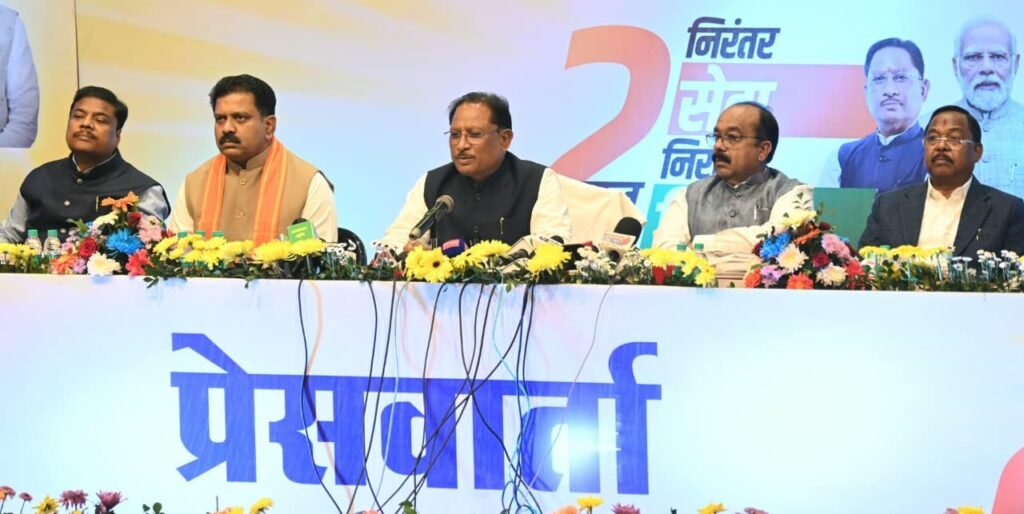 शासन के 2 वर्ष : जनविश्वास से जनकल्याण तक – शासन की जनकल्याणकारी योजनाओं से समग्र विकास की ओर तेजी से आगे बढ़ रहा है छत्तीसगढ़ – मुख्यमंत्री साय