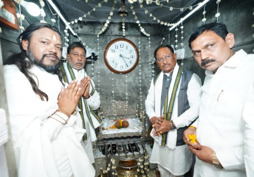 बाबा गुरू घासीदास जी के बताए मार्ग पर काम कर रही हमारी सरकार – मुख्यमंत्री साय