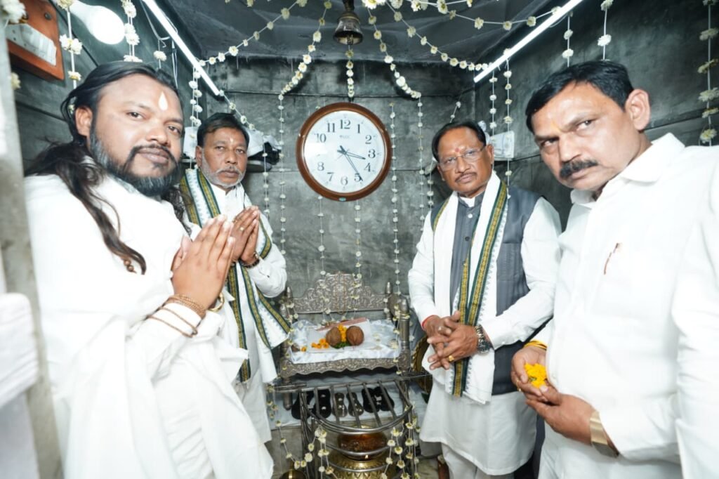 बाबा गुरू घासीदास जी के बताए मार्ग पर काम कर रही हमारी सरकार – मुख्यमंत्री साय