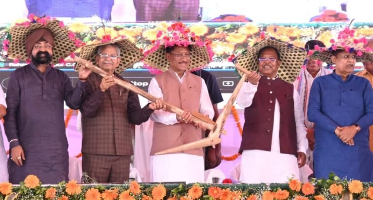 किसानों के सम्मान और समृद्धि के लिए सरकार प्रतिबद्ध : मुख्यमंत्री विष्णुदेव साय