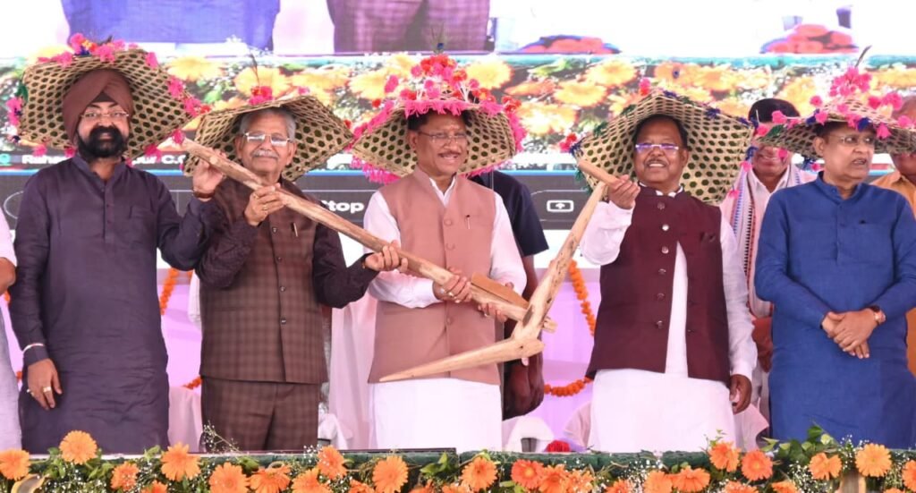 किसानों के सम्मान और समृद्धि के लिए सरकार प्रतिबद्ध : मुख्यमंत्री विष्णुदेव साय