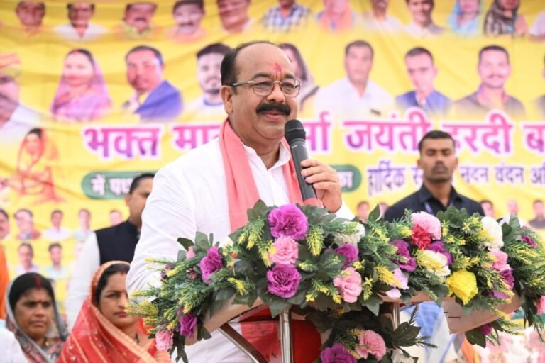 भक्त माता कर्मा भक्ति और समर्पण की प्रतीक, साहू समाज ने भक्ति की शक्ति से ली प्रेरणा : उप मुख्यमंत्री अरुण साव