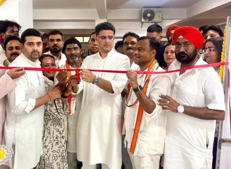 छत्तीसगढ़ प्रभारी सचिन पायलट ने किया पीसीसी कनेक्ट सेंटर का उद्घाटन