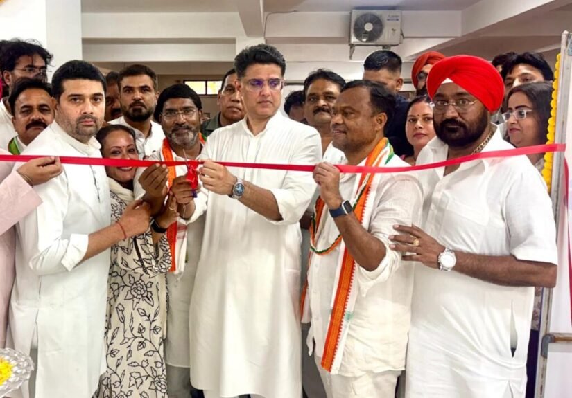 छत्तीसगढ़ प्रभारी सचिन पायलट ने किया पीसीसी कनेक्ट सेंटर का उद्घाटन