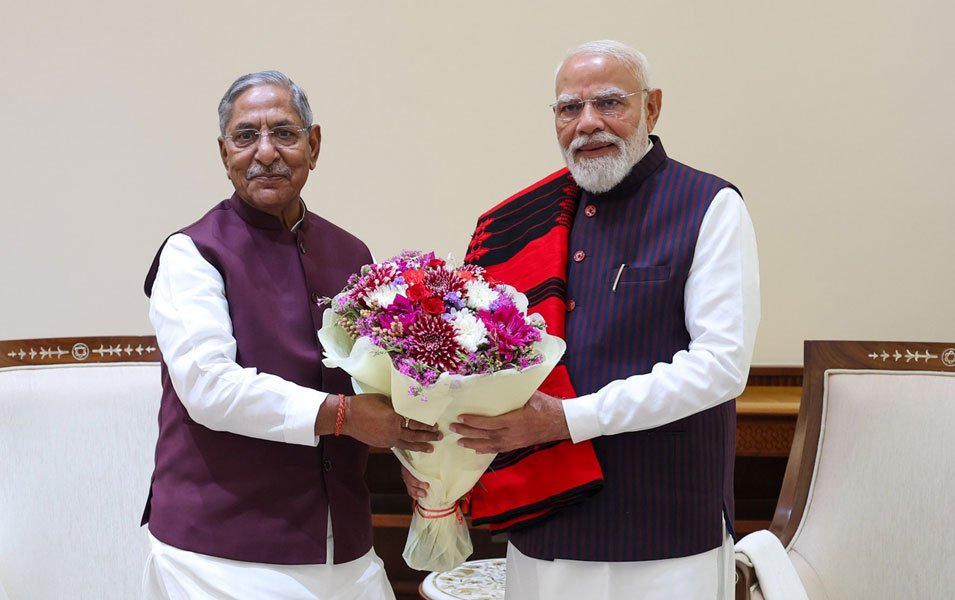 नगालैंड के राज्यपाल ने प्रधानमंत्री से मुलाकात की