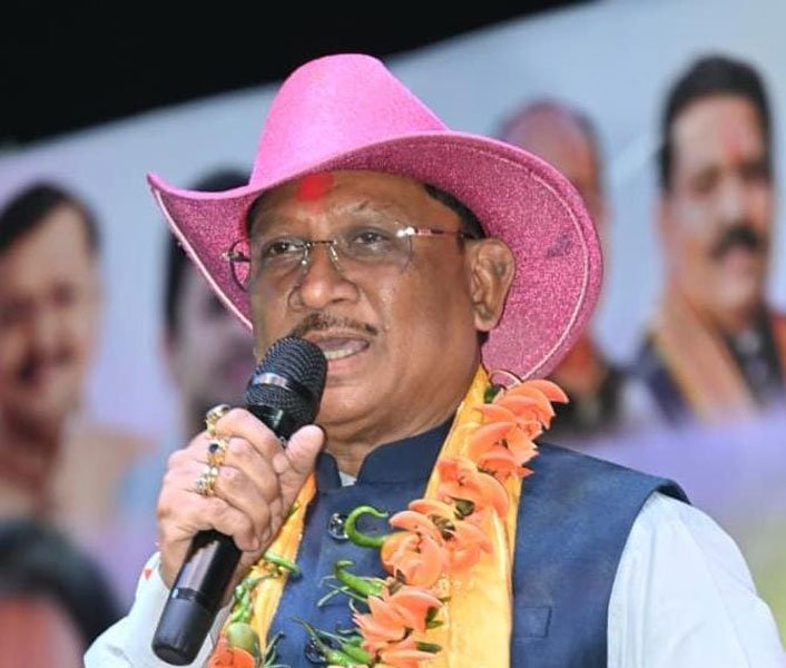 रंगों में घुला समरसता का संदेश: मुख्यमंत्री विष्णु देव साय होली मिलन समारोह में हुए शामिल