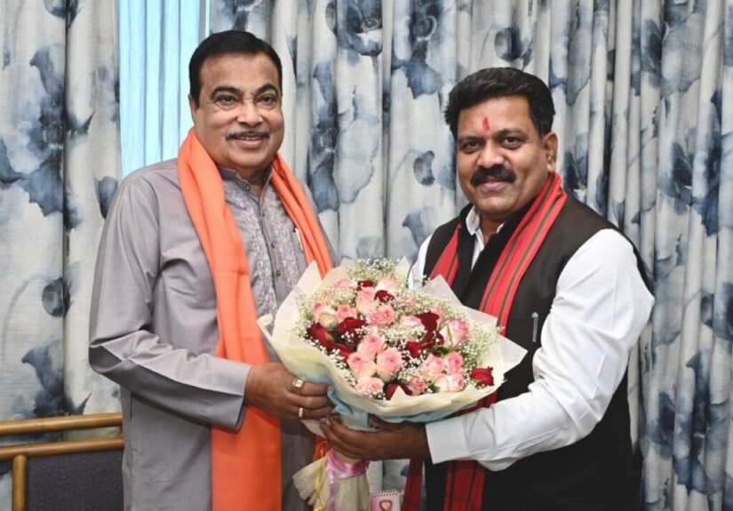 केंद्रीय परिवहन मंत्री नितिन गडकरी से मिले उपमुख्यमंत्री विजय शर्मा