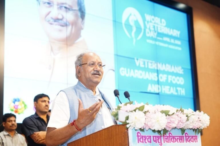 प्रकृति और मानव स्वास्थ्य के संतुलन के लिए पशुओं का संरक्षण अनिवार्य: सांसद बृजमोहन अग्रवाल