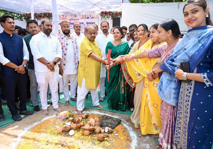 उत्तर विधानसभा क्षेत्र में लगातार विकास की गति — गुरुघासी दास वॉर्ड 48 सहित 7 वार्डों में विकास कार्यों का भूमिपूजन संपन्न