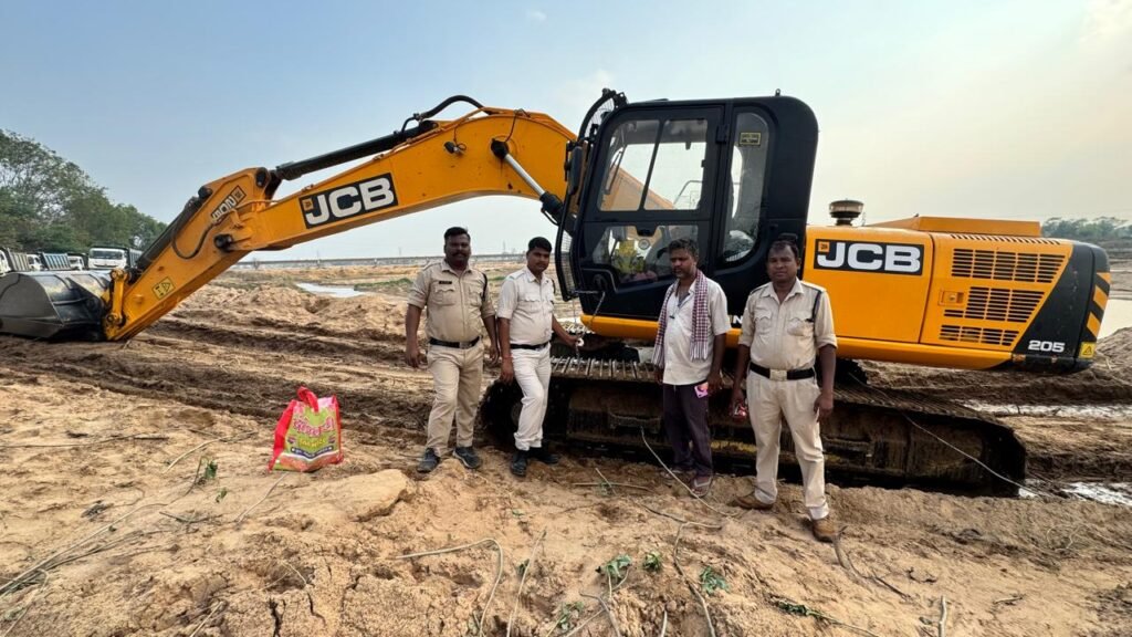 अवैध रेत परिवहन पर सख्ती