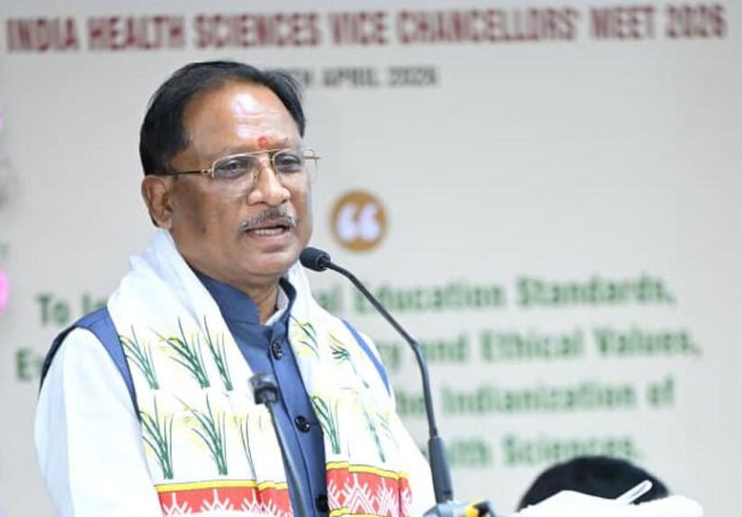 स्वस्थ नागरिक ही विकसित छत्तीसगढ़ की आधारशिला – स्वास्थ्य क्षेत्र में नवाचार को नई दिशा देगा वाइस चांसलर मीट-2026 : मुख्यमंत्री विष्णुदेव साय
