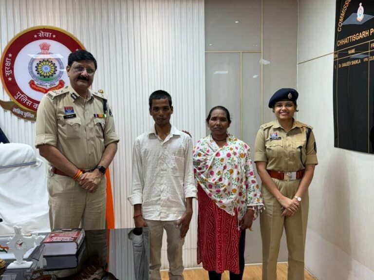 गुम बालक की पतासाजी में पुलिस की बहुत बड़ी सफलता