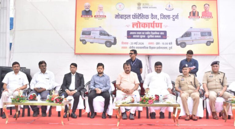 मोबाइल फॉरेंसिक वैन सेवा से अपराध अनुसंधान को मिलेगी नई मजबूती- कैबिनेट मंत्री गजेन्द्र यादव
