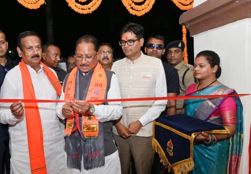 मुख्यमंत्री ने सुशासन तिहार के दौरान रायगढ़ में एफएसएल लैब का किया शुभारंभ