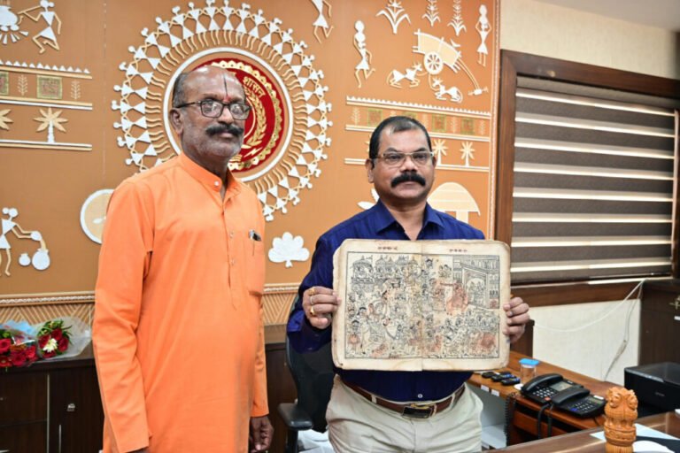 ज्ञानभारतम अभियान : जीपीएम जिले में मिली रामचरितमानस की दुर्लभ पांडुलिपि