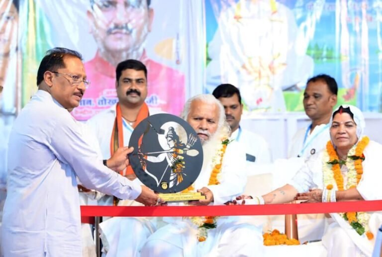 आध्यात्मिक मूल्यों से ही संभव है स्वस्थ और संस्कारित समाज का निर्माण : मुख्यमंत्री