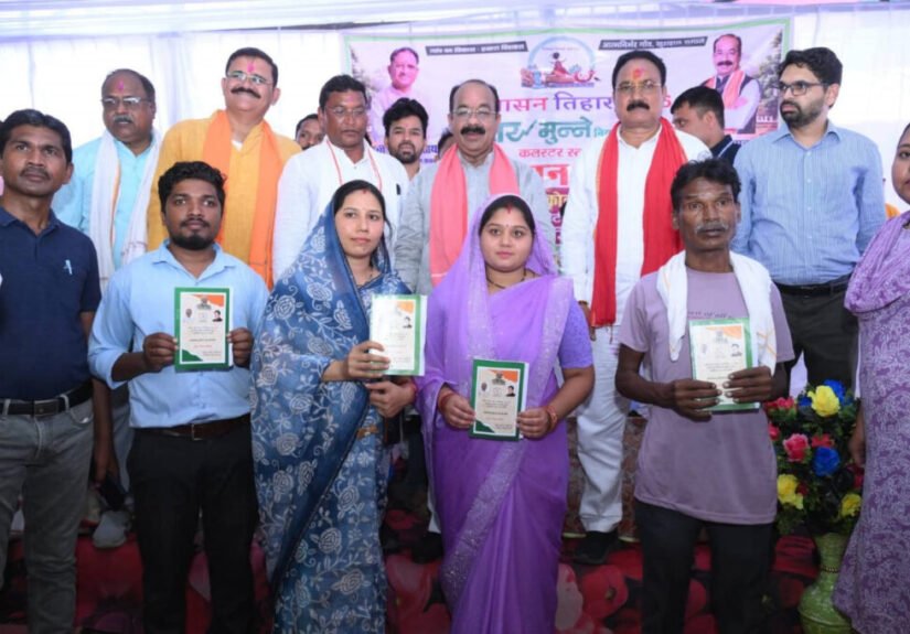 सुशासन तिहार में उप मुख्यमंत्री अरुण साव निकले फील्ड पर, कार्यों की धीमी प्रगति पर जताई नाराजगी
