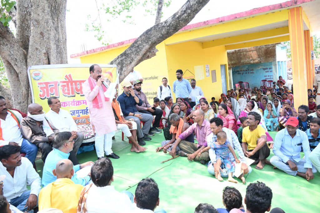 उप मुख्यमंत्री अरुण साव ने एटीआर क्षेत्र के गांवों में लगाई जनचौपाल